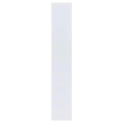 Coaster Company Interlocking 8 Shelf Wood White Bookcase for Home