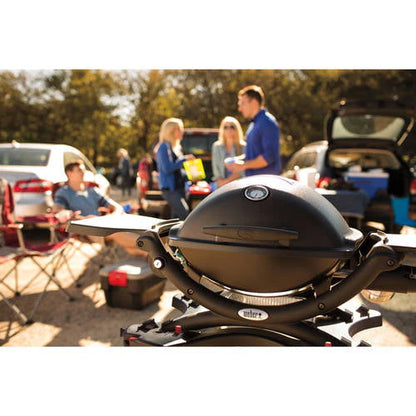 Weber Q 1200 Portable Gas Grill, Black