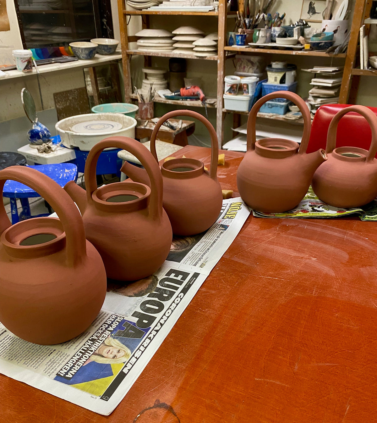Åke Handmade glazed teapot
